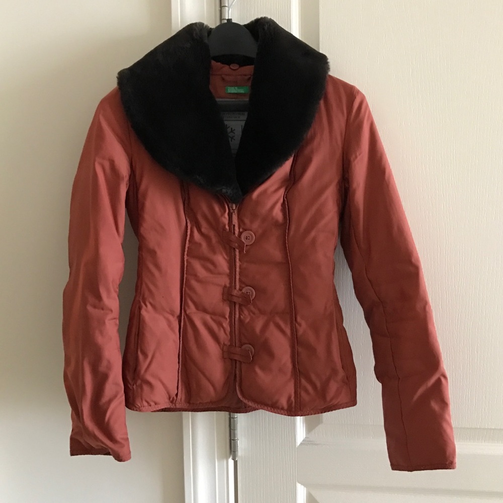 Down feather jacket